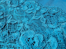 Load image into Gallery viewer, BLUE BRAZILIAN LACE PANTIES - DAMAGED