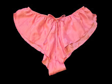 Load image into Gallery viewer, Pink used panties, pre-loved and available for discreet purchase with fast shipping.