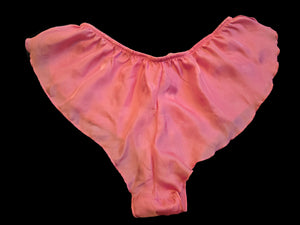 Pink used panties, pre-loved and available for discreet purchase with fast shipping.