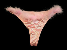 Load image into Gallery viewer, Pink used panties, pre-loved and available for discreet purchase with fast shipping.