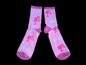 PINK BARBIE SOCKS