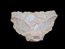 Load image into Gallery viewer, PEACH SATIN RUFFLE FULL BACKS