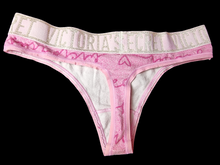 Load image into Gallery viewer, Pink used panties, pre-loved and available for discreet purchase with fast shipping.