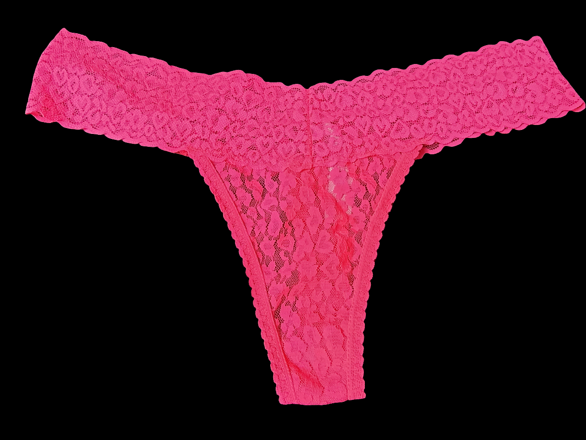 Pink used panties, pre-loved and available for discreet purchase with fast shipping.