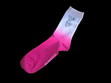 Load image into Gallery viewer, PINK &amp; WHITE BARBIE SOCKS