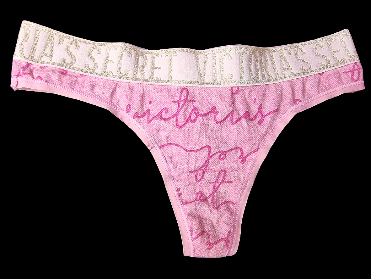 Pink used panties, pre-loved and available for discreet purchase with fast shipping.