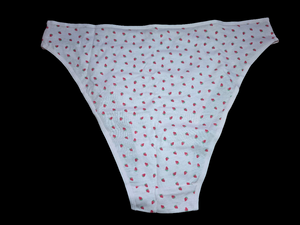 PINK STRAWBERRY HIGH LEG PANTIES