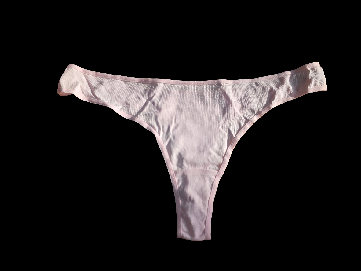 BABY PINK COTTON THONG