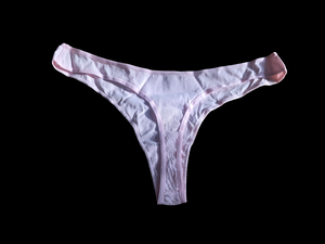 BABY PINK COTTON THONG