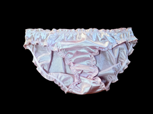 Load image into Gallery viewer, PINK SATIN RUFFLE FULL BACKS