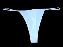 Load image into Gallery viewer, TINY WHITE THONG