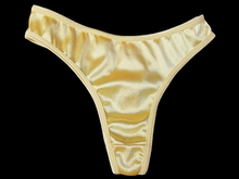 Load image into Gallery viewer, Yellow used panties, pre-loved and available for discreet purchase with fast shipping.