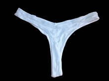 Load image into Gallery viewer, White used panties, pre-loved and available for discreet purchase with fast shipping.