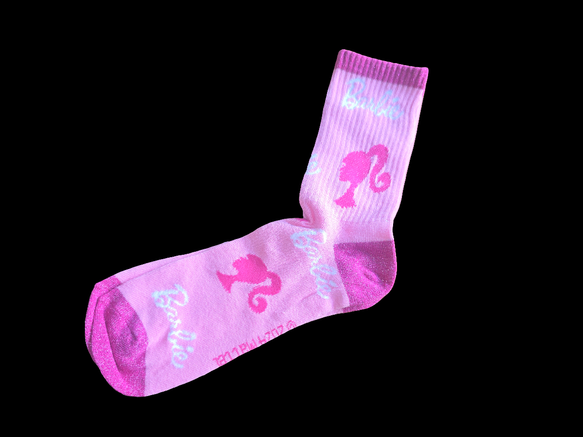 PINK BARBIE SOCKS