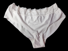 Load image into Gallery viewer, WHITE LACE FULL BACK BRIEFS