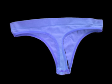 Load image into Gallery viewer, PURPLE STRETCHY THONG