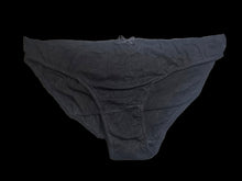 Load image into Gallery viewer, White used panties, pre-loved and available for discreet purchase with fast shipping.